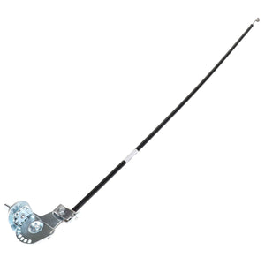 A long, black antenna rod with a metal base, designed for mounting on vehicles or other surfaces. Product Name: AGCO | Quadrant - Acw028696A by AGCO. No current product description information is available.