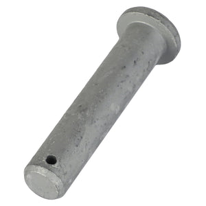 The AGCO Clevis Pin (Acw1955270) is a cylindrical metal pin featuring a flared head and a small hole near the opposite end; additional product description information is currently unavailable.