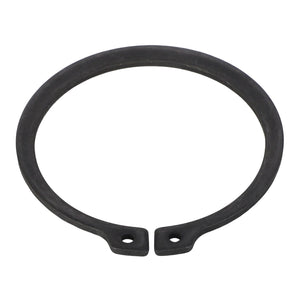 A retaining ring, specifically the AGCO | RING - AL5017001, with two small holes near the ends is displayed against a stark white background.