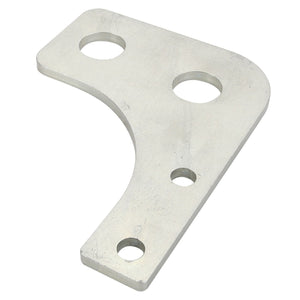 The AGCO bracket (AL60104295) is a flat, metallic component featuring three circular holes and one semi-circular edge, designed for mechanical or structural support. No additional product description information is currently available.