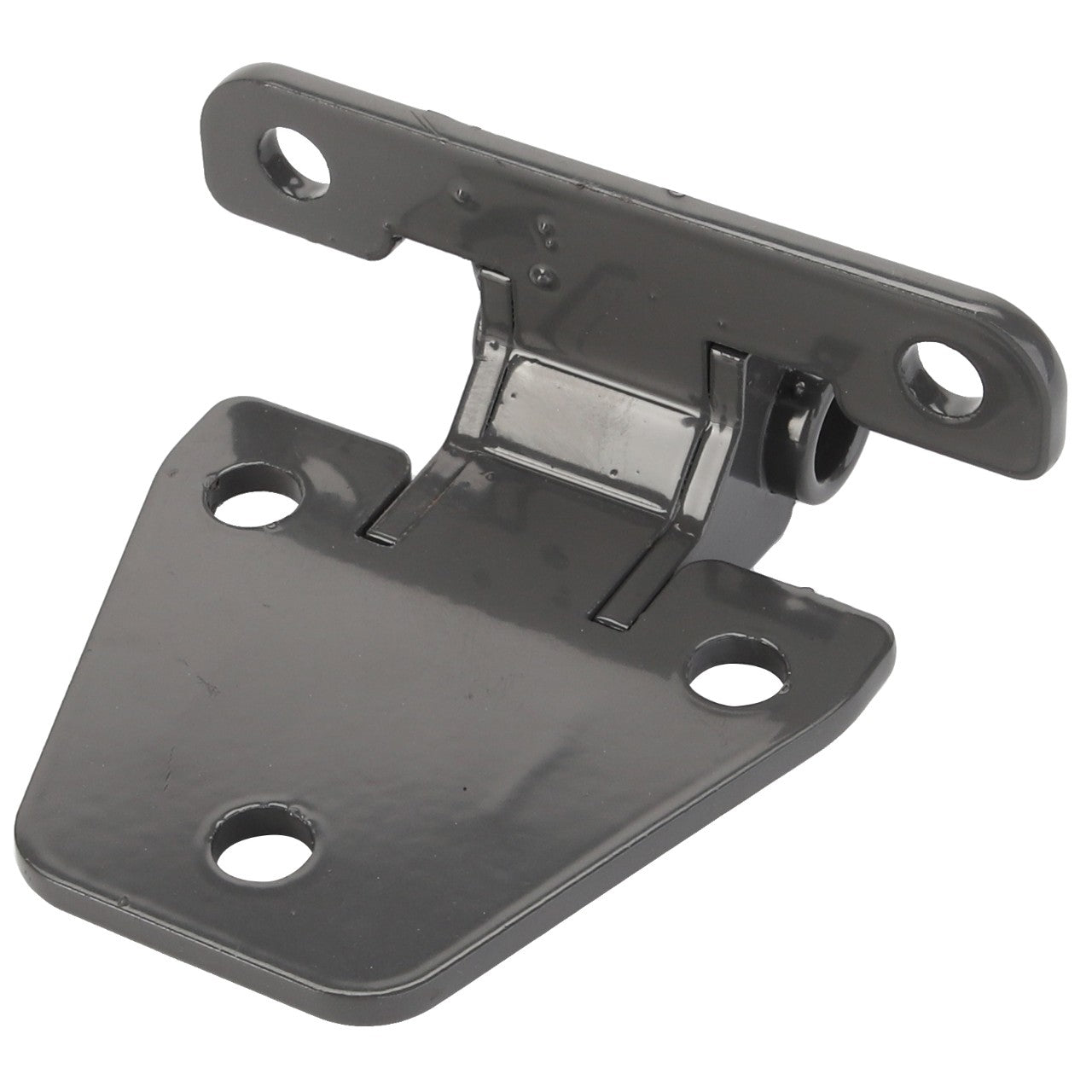 The AGCO | Hinge - Acw1713690 from AGCO features a metal design with three mounting holes on the lower part and two on the upper part, perfect for attaching and pivoting doors or panels. While its product description may lack notable SEO keywords, its functionality is exceptional.