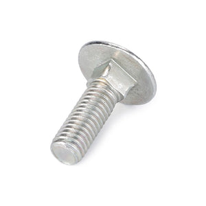 Close-up of the AGCO Truss Head Screw - Fel116224 featuring a silver round-headed design with a threaded shaft, displayed on a white background. No current product description available.