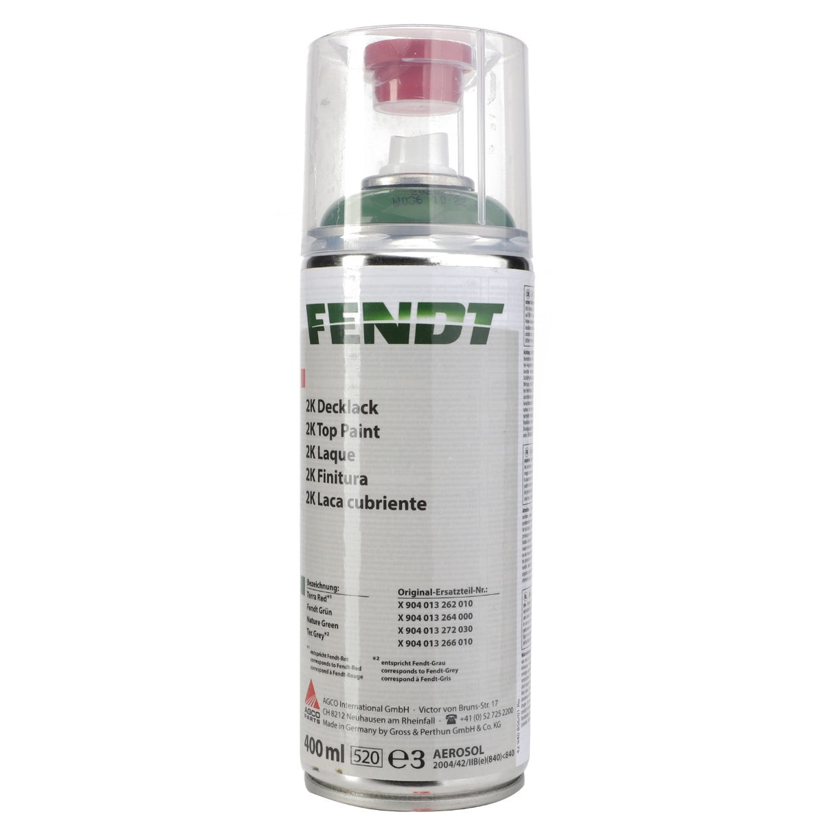 AGCO | Fendt Nature Green 2K - 400Ml | AG-X904013272030
