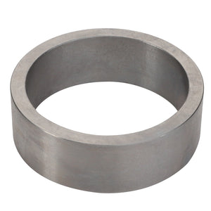 The AGCO | RING - F743300021160 is a metal cylindrical ring with a hollow center and smooth surface.