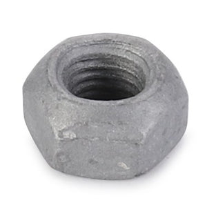 A close-up image of an AGCO Hex Locknut (Ch8T-2659) with an internal threaded hole, often found in Fendt Models machinery.