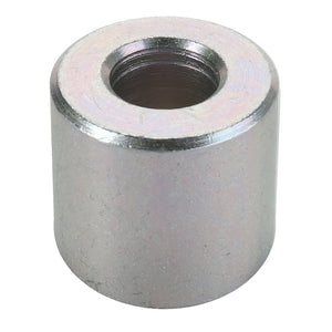 A detailed close-up image of the AGCO | Bush - Acp0427930, a metallic cylindrical spacer with a central hole. Please note that there is no current product description available for this item.