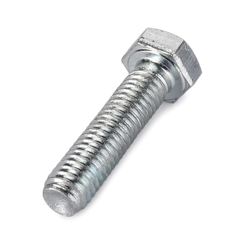 A detailed close-up image of the AGCO HEX CAP SCREW - LA10978021, featuring a metallic finish with threads along most of its length and a hexagonal head. No current product description information is available.