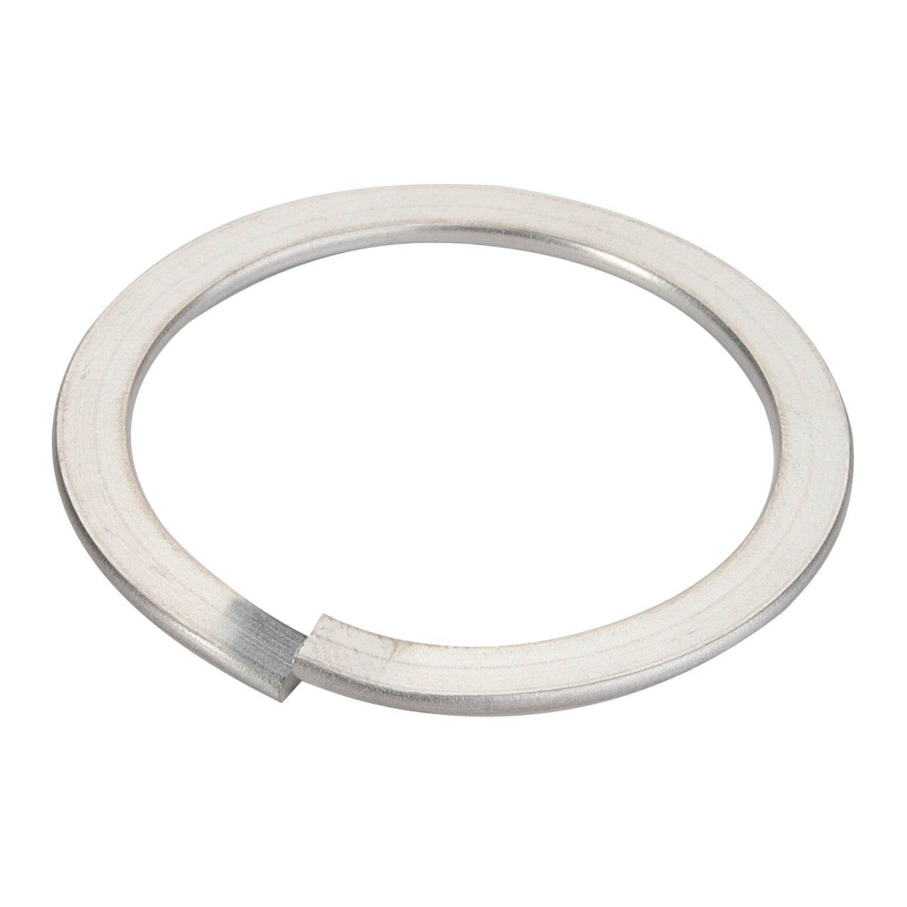 The AGCO | LOCK WASHER - AG523112, a metallic split ring with a small gap on one side, presents a straightforward and functional design. Current product description information is not available.