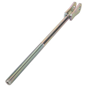 The AGCO Tightener - Acw6789860 is a metal turnbuckle that features a threaded rod on one end and is designed with a double-eye bracket on the other.