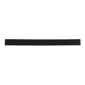 A plain, rectangular black strip representing the AGCO Gasket - Acw0932430 is displayed on a white background, with no current keywords available.