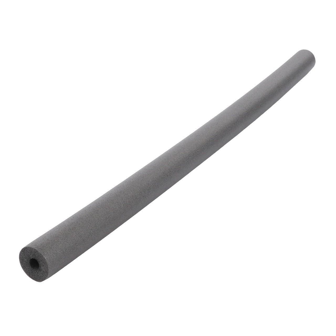 The AGCO Knotter Roller (1721-39-07-06) is a durable, hollow-centered grey foam tube commonly utilized for insulation or cushioning, enhancing both reliability and machinery efficiency.