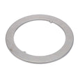 AGCO | Washer - 3052650M1, a metal washer with a round, flat shape and a small notch on one edge, designed for Massey Ferguson machinery. This washer measures 107.9mm and is set against a plain white background.