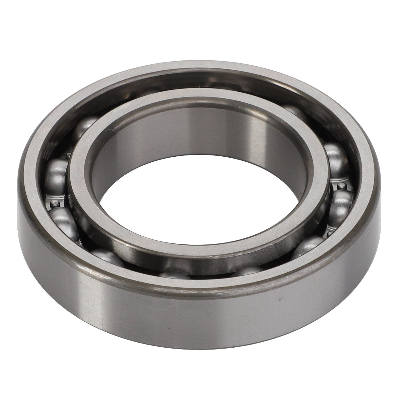 The AGCO Ball Bearing - 3009701X1, by AGCO, features an outer and inner ring with spherical balls in between.