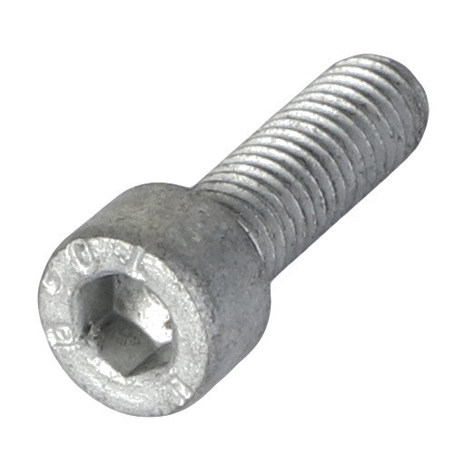 A silver hex socket head cap screw with threading and a smooth cylindrical body, known as the AGCO | Socket Head Setscrew - Acw1494300 by AGCO. Product description information is currently unavailable.