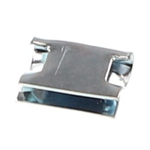 A small, metallic, rectangular clip with slightly raised ends—AGCO | Clip - Acx3462560 by AGCO; currently, no product description information is available.