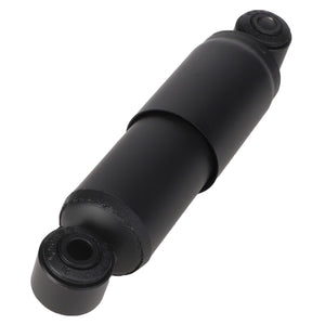 Image of the AGCO | SHOCK ABSORBER - AG725626, a black automotive shock absorber with rubber bushings at both ends, designed to reduce vibrations and enhance ride quality. No current product description information is available.