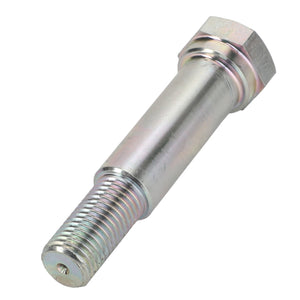 A close-up image of the AGCO | BOLT - D28384053, featuring a metallic hex bolt with a partially threaded shaft. No current product description information is available.