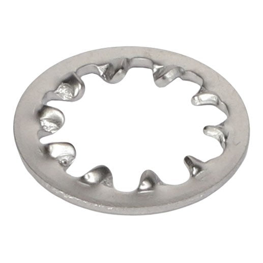 A silver AGCO flat washer, product code AG058969, featuring multiple inward-facing teeth. Note: No current product description information is available.