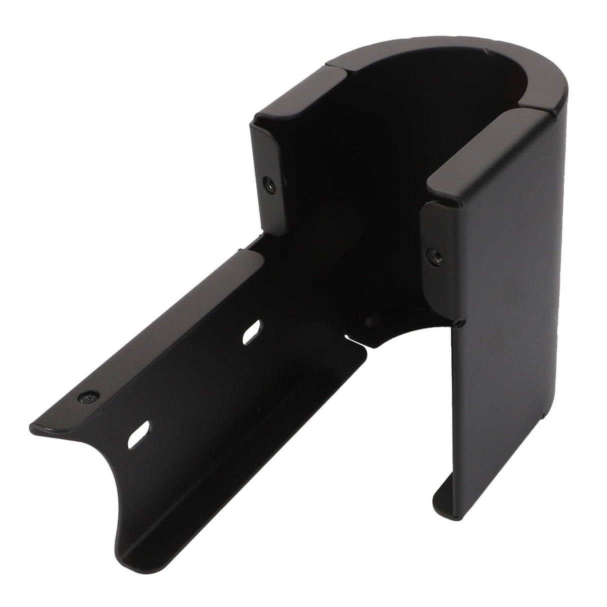 The AGCO | Protection - Acp0493820 by AGCO is a black metal bracket featuring a curved holder and mounting holes on the sides and bottom. No additional product description is available.