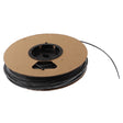 A spool of black AGCO cable wire, product name Tubing - Acx3340950, with a cardboard core and partially unwound. No current product description information available.