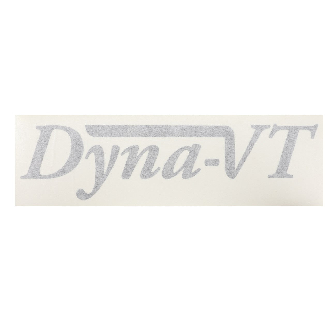 Text reading "Dyna-VT" in a stylized font against a plain white background, reflecting the cutting-edge agricultural engineering synonymous with AGCO.