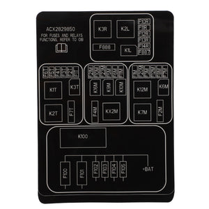 AGCO | Decal, Fuse - Acx2829850 - Farming Parts