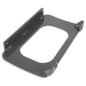 The AGCO | Closing - Acx2814940, a metallic mounting bracket with a rectangular cutout and four screw holes designed for securing components, currently has no available product description information.