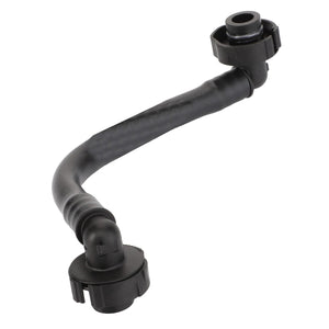 A black flexible pipe, known as the AGCO Coolant Line - Acw2088260, features connectors on both ends and is possibly used for automotive or mechanical purposes. No current product description information is available.