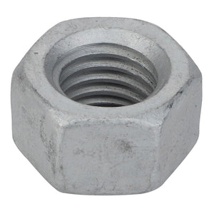 A close-up image of the AGCO Hex Nut - Acw1026890 with internal threading.