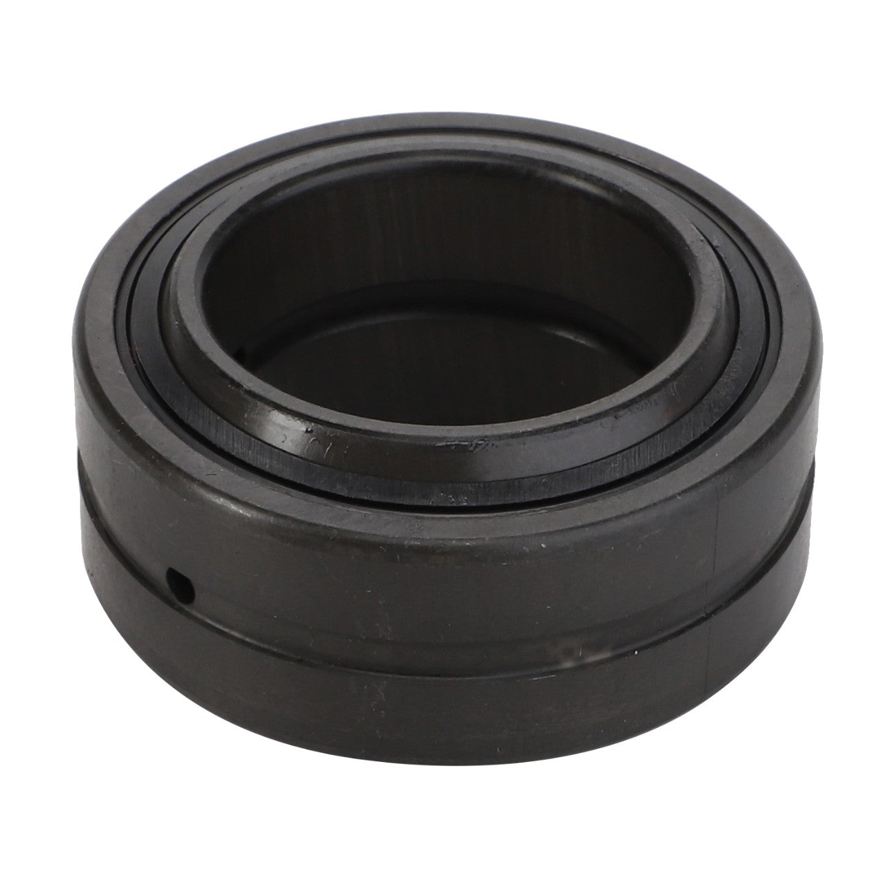 The AGCO | BEARING - TM732116 is a black cylindrical plain bearing that includes both an inner and outer ring. No current product description information is available.