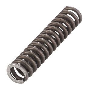 The AGCO | Spring - Acp0379450, featuring tightly coiled loops, stands upright on a white background, showcasing its resilient design.