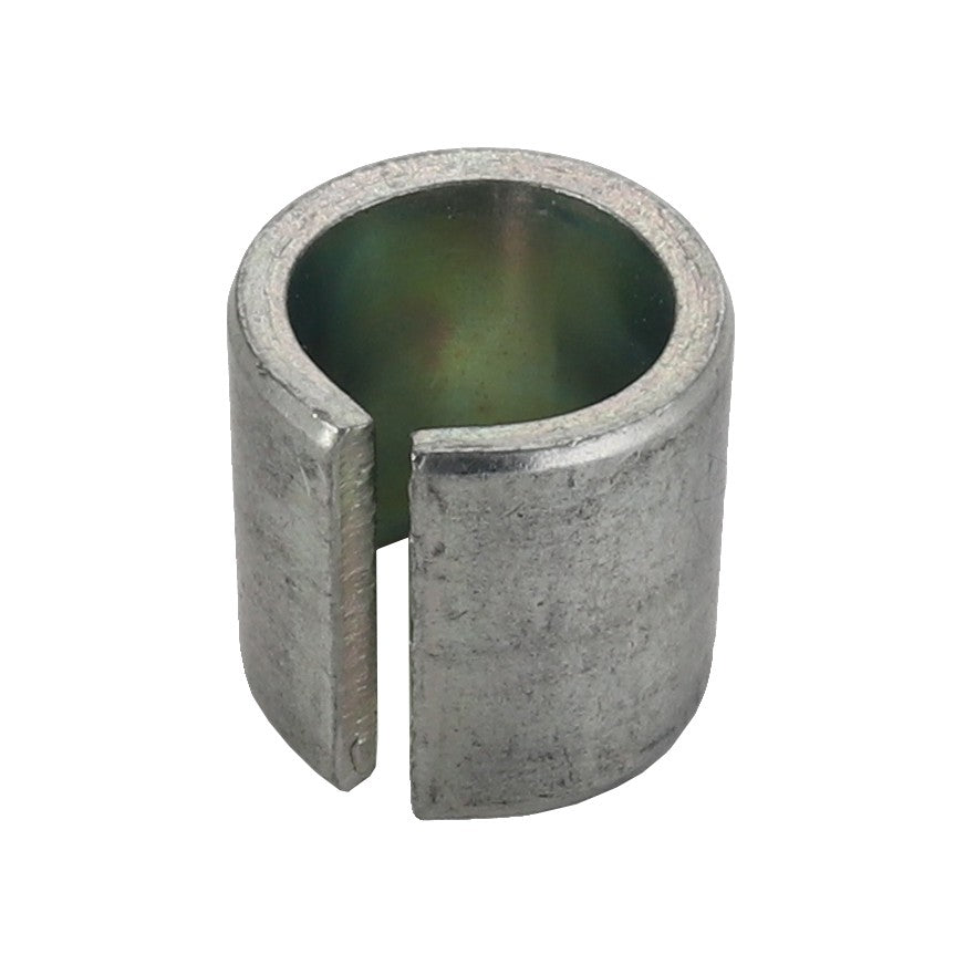 A metal cylindrical collar with a vertical slit on one side, officially named AGCO | Bush - Acw201648A. No further product description information is available.