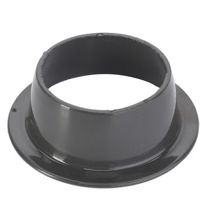 A black, cylindrical metal flange named AGCO CONE - D28580300 with a wide base and an open center hole. No additional product description information available.