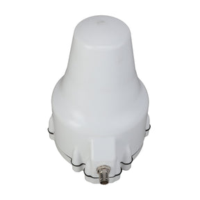 The AGCO GPS Antenna - AG610619 is a white, cylindrical device with a metal connector at the base. No Current Product Description available.