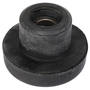 The AGCO | BONDED MOUNT - AG519387 is a round, black rubber bushing with a central metal insert, designed for applications requiring high precision.