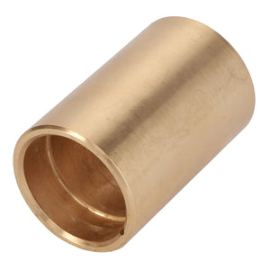 A cylindrical brass pipe fitting with a hollow interior and a smooth, polished surface, identified as AGCO | BUSH - D28488072 by the brand AGCO, placed on a white background. No data available indicates additional specifications are pending.