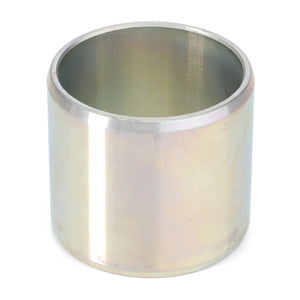 The AGCO | Intermediate Bushing - F718301020520 is a cylindrical bronze bushing with a smooth surface and a hollow center.