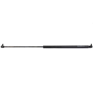 The AGCO | Gas Strut, Chassis - 3780734M1 features a robust gas strut with one extended metal rod and a black cylindrical casing, perfect for use in Massey Ferguson Models.