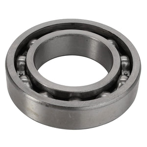 The AGCO | DEEP GROOVE BALL BEARING - ACY9100250 from AGCO is a metal ball bearing with an outer and inner ring, featuring evenly spaced ball bearings inside. No current product description information is available for this item.