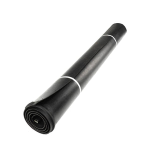 A rolled-up black yoga mat with a white strap around it, placed on a white background. No current product description information is available for AGCO | V-Guide Draper W/ Connector - Acw8771440 by AGCO.