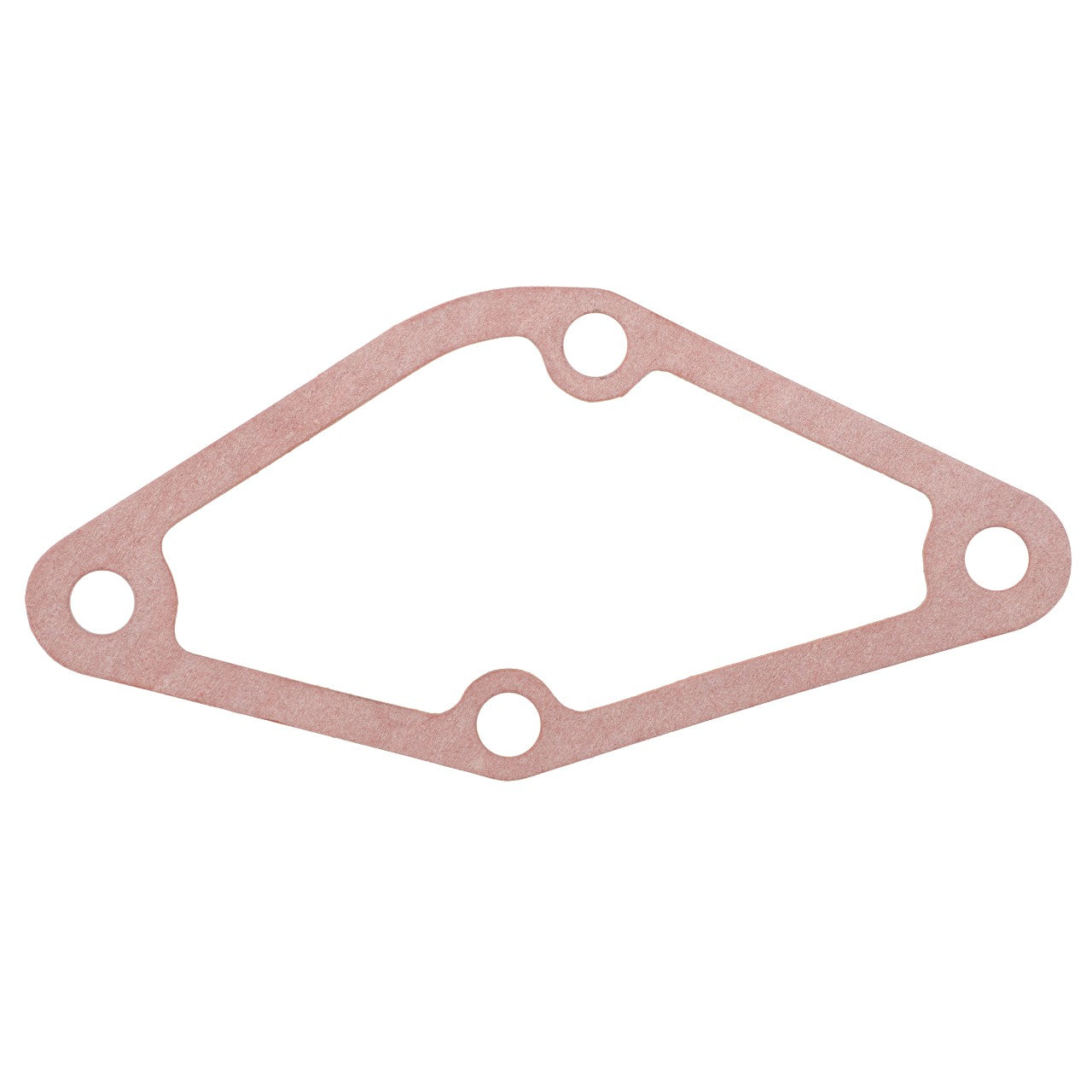 The AGCO Seal - F119200710110 is a copper-colored, irregularly shaped metal gasket featuring five holes, with one at each corner and one in the center bottom. No current product description available.