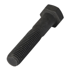 A close-up view of the AGCO Hexagonal Head Bolt - 3010026X1, featuring a black finish with visible threads, offering the precision and durability you need.