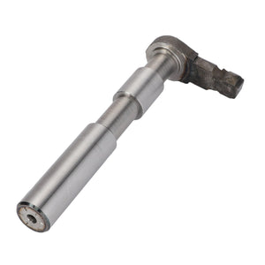 Introducing the AGCO Lever, Transmission - 3388845M4, a metal cylindrical tool with a right-angle attachment at one end, perfect for maintaining your Fendt or Massey Ferguson machinery.