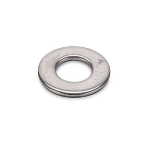 AGCO | WASHER - E105338: A compact, circular metal washer with a central hole, commonly utilized to distribute the load of a threaded fastener such as a screw or nut. No additional product description information is available at this time.