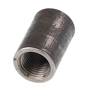 The AGCO Coupling (AG330992) is a steel threaded cylindrical nut, displayed in perspective view, designed to receive a screw or bolt. No current product description information is available.