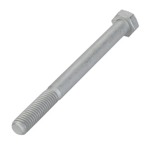 A Hexagonal Head Bolt - Fel127922 from AGCO, featuring a silver finish with a threaded end and a smooth shaft, is ideal for maintenance on Fendt Models.