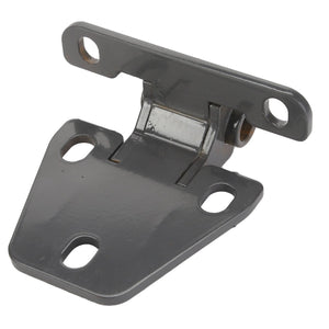 The AGCO Hinge - Acw1713710 is a metal hinge featuring three mounting holes on the lower part and two mounting holes on the upper part, designed for connecting doors or lids to a surface. No current product description information is available.