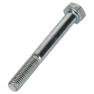 A silver metal hex bolt with a partially threaded shaft and a hexagonal head. Product Name: AGCO | BOLT - AL5002057, Brand Name: AGCO. No current product description information is available.