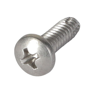 A close-up image of the AGCO | SELF-TAPPING SCREW - AG521792, showcasing its silver Phillips head with a rounded top and threaded body. Brand: AGCO. No current product description information available.