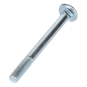 The AGCO TRUSS HEAD SCREW - 0903-10-85-00, offered by AGCO, is a metallic bolt featuring a smooth shank, a threaded end, and a rounded truss head with a flat underside. No current product description information is available.